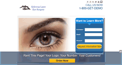 Desktop Screenshot of lasersurgery4eyes.com
